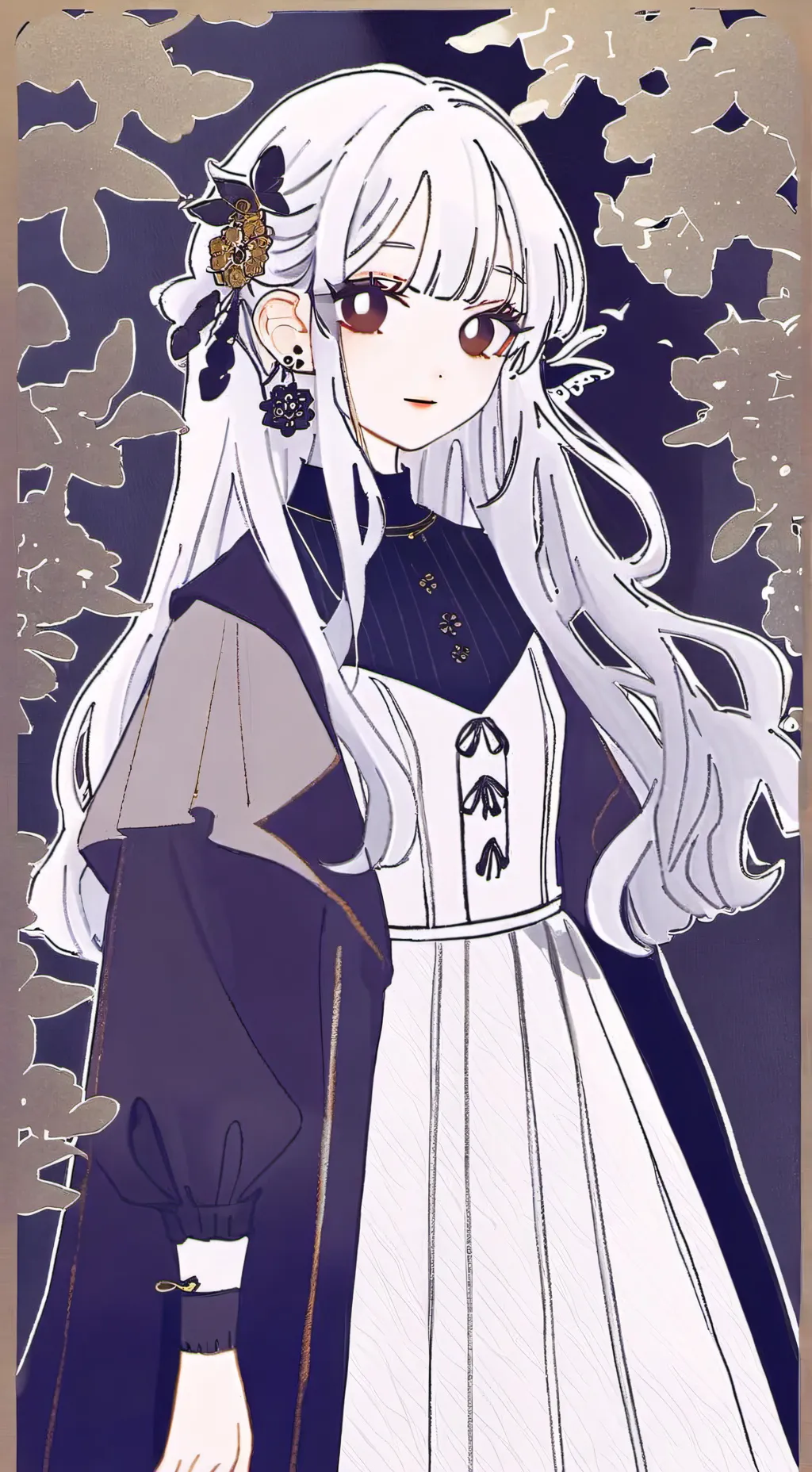 ai character: Alie Katia  background