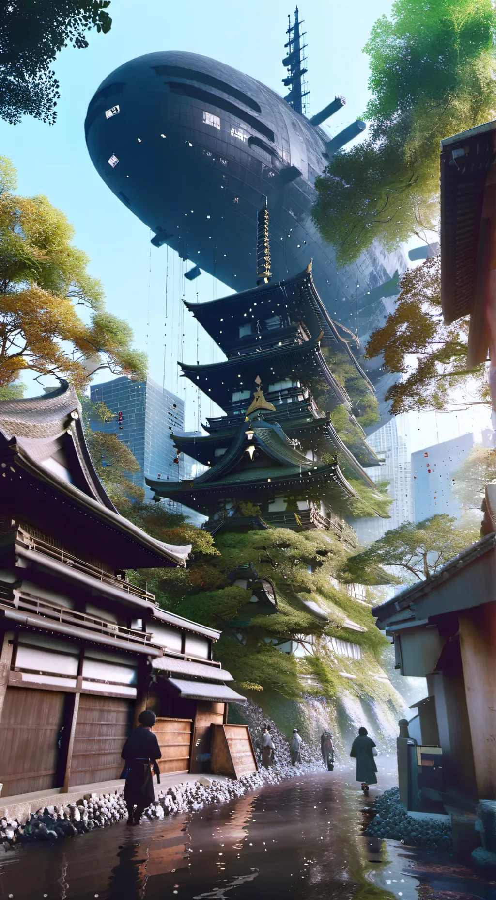 ai character: Shadow in Tokyo 1 background