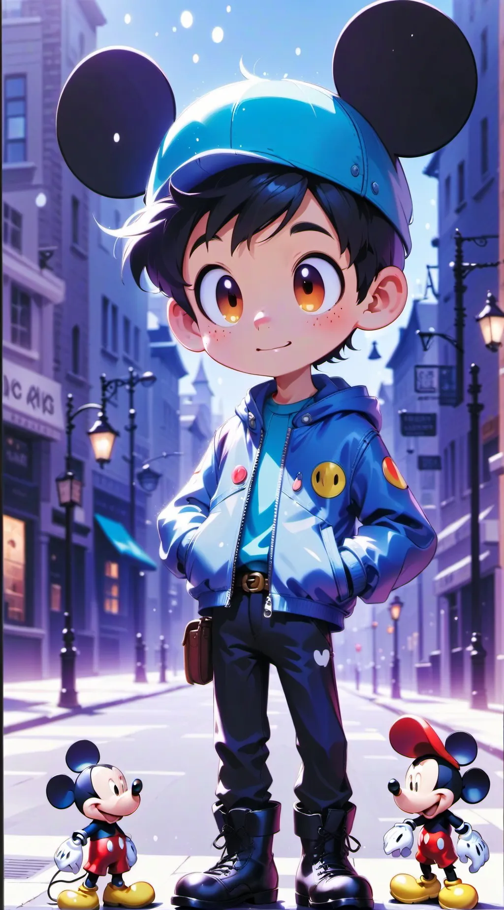 ai character: Mickey gang 2.0 background