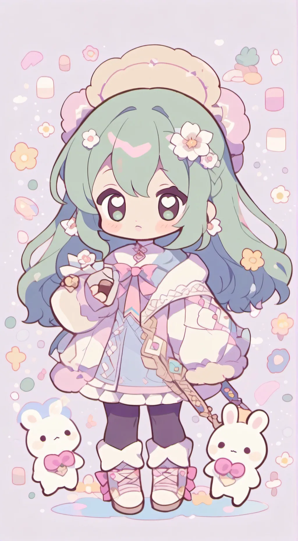 ai character: luz  background