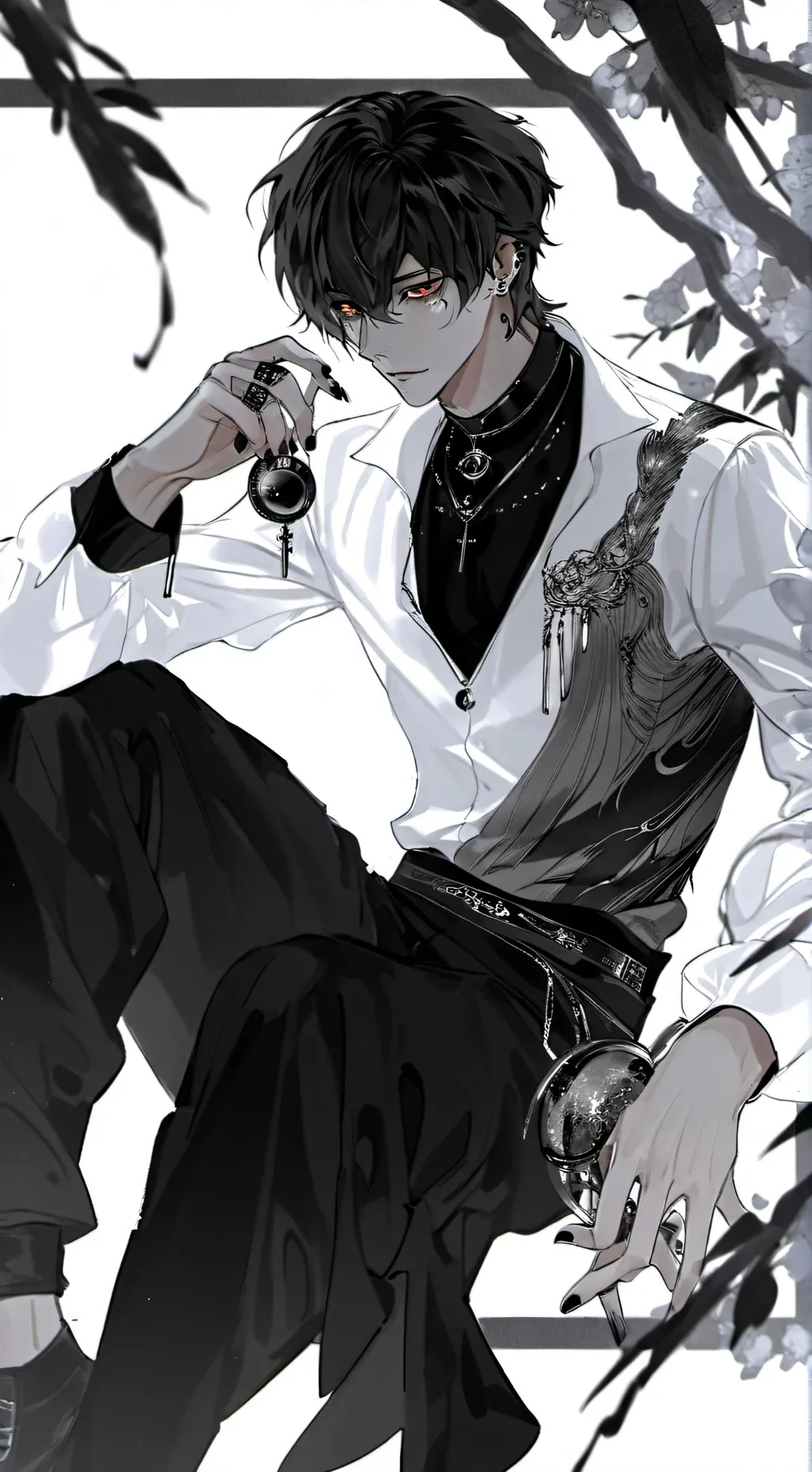 ai character: luky background