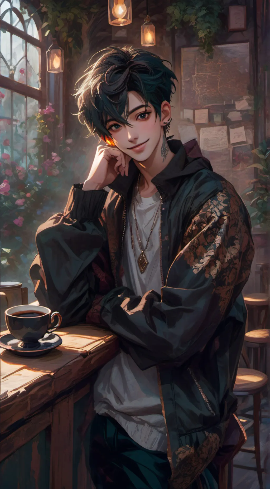 ai character: Jordan background