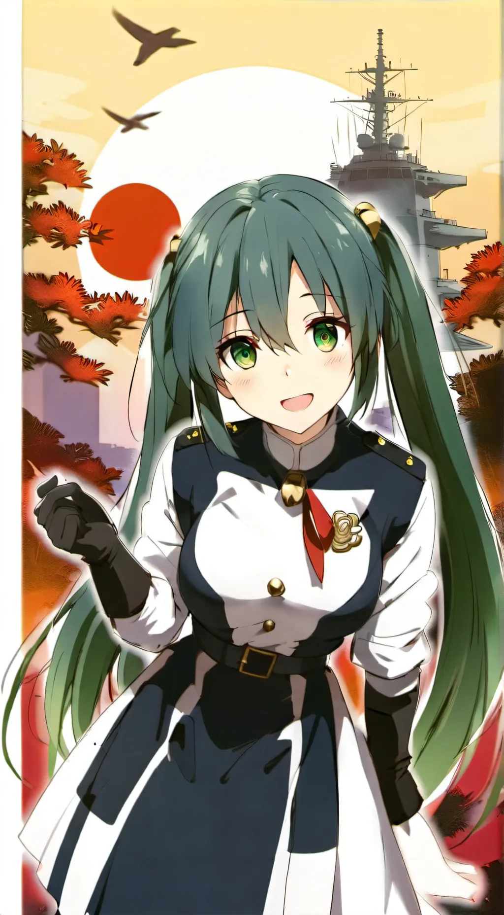 ai character: zuikaku  background