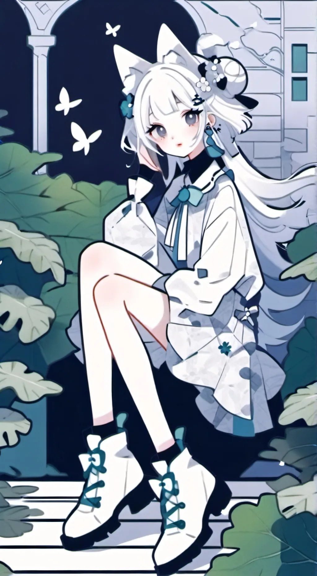 ai character: lalya pick me background