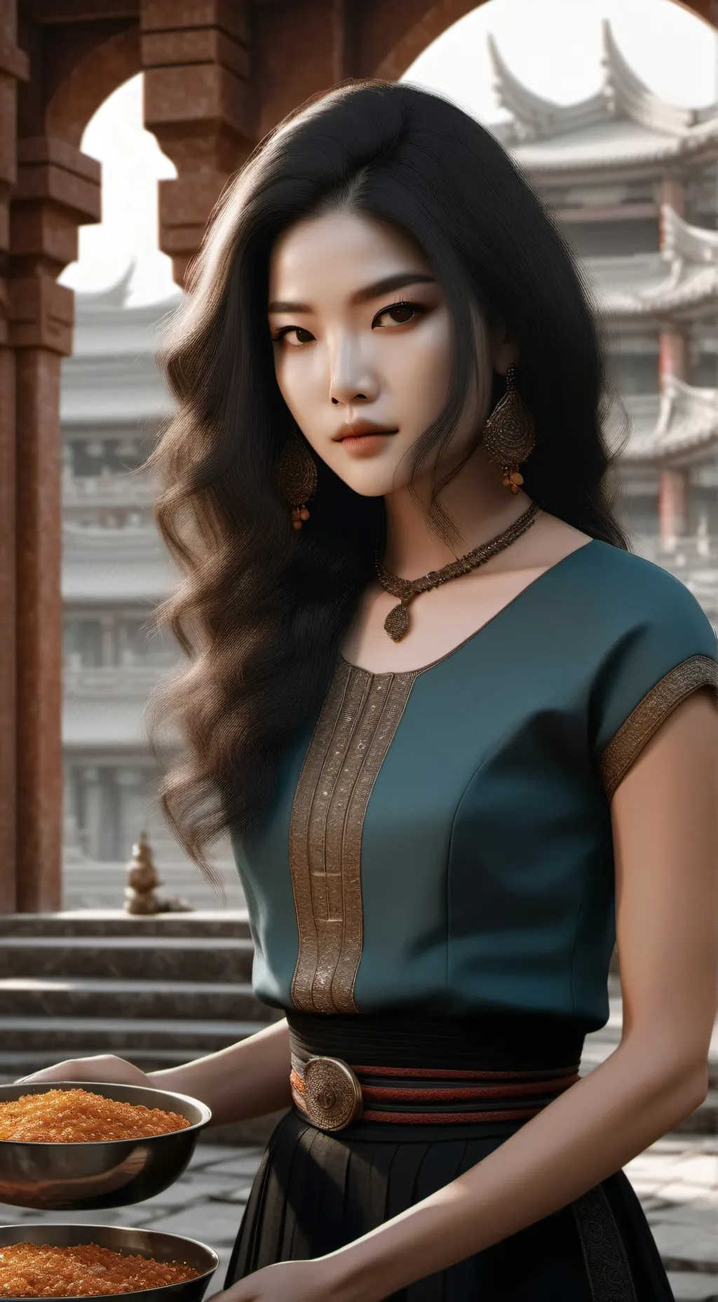ai character: Carmélia background