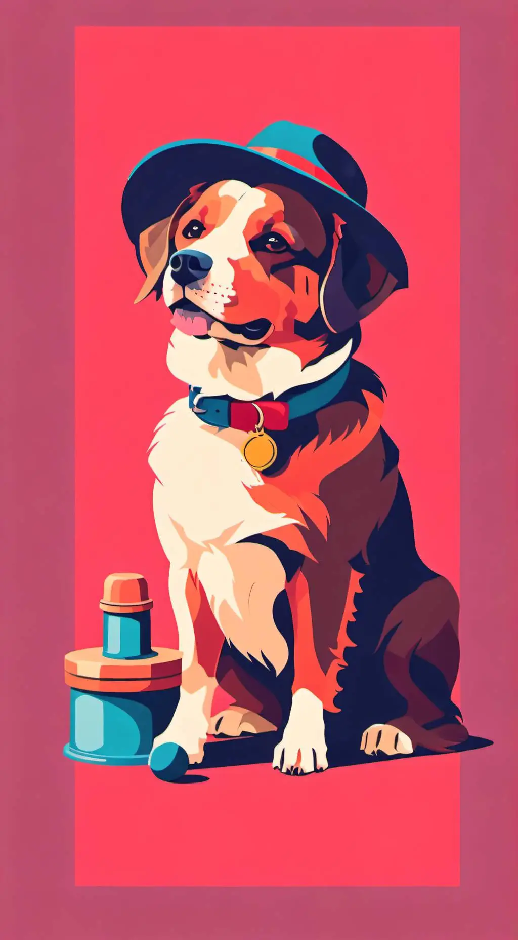 ai character: 🎩Dha background