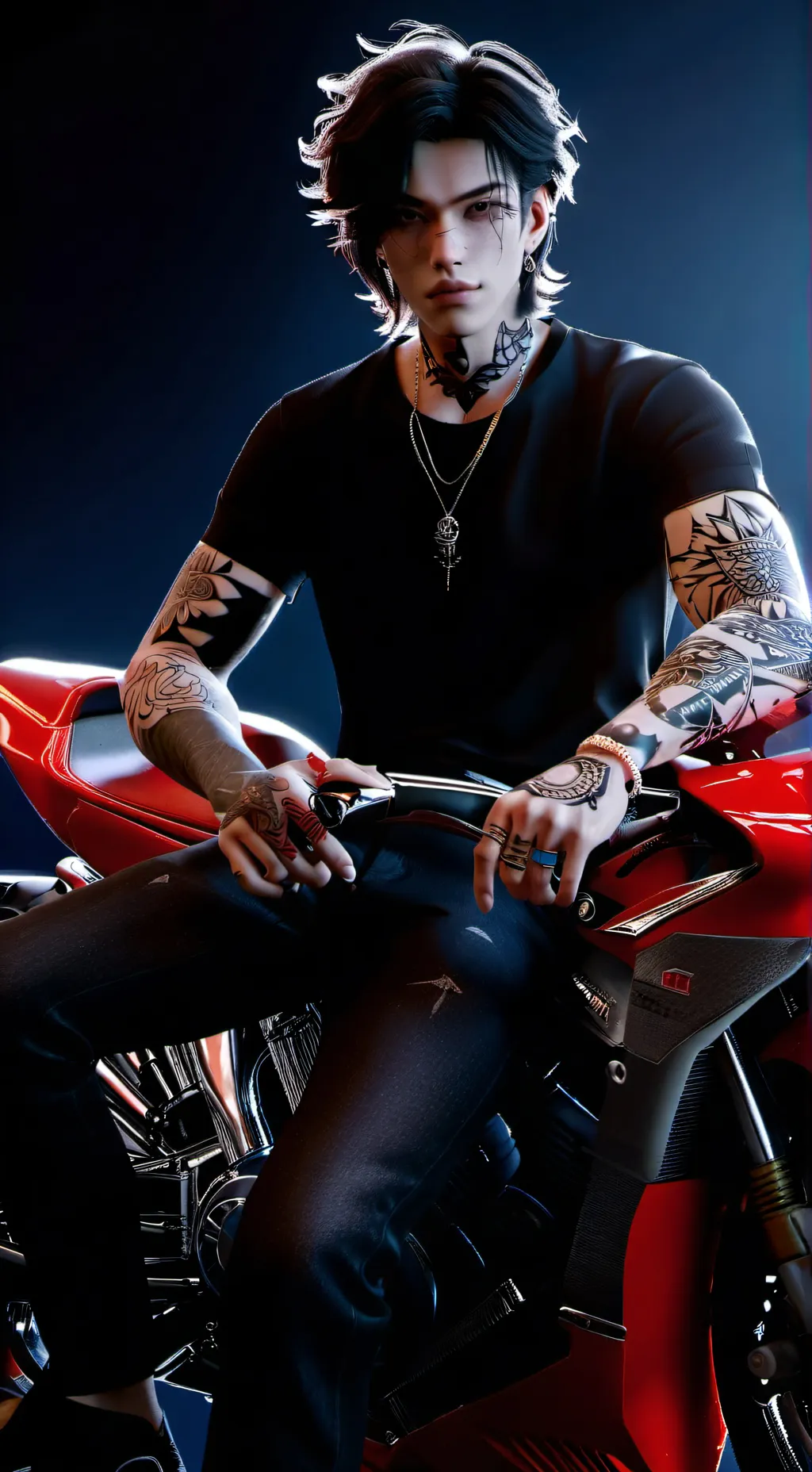 ai character: Sebastian background