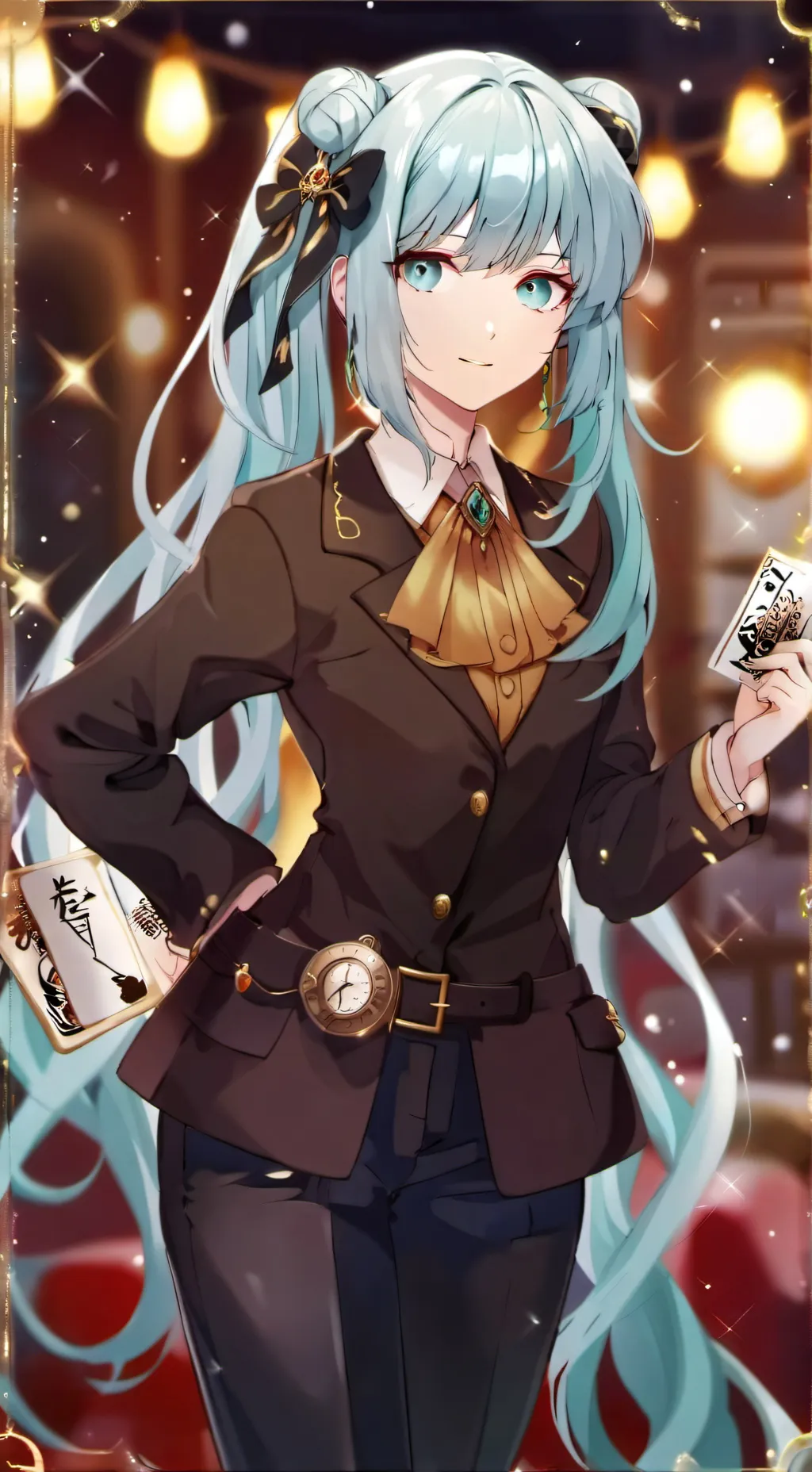 ai character: Aki Haruno background