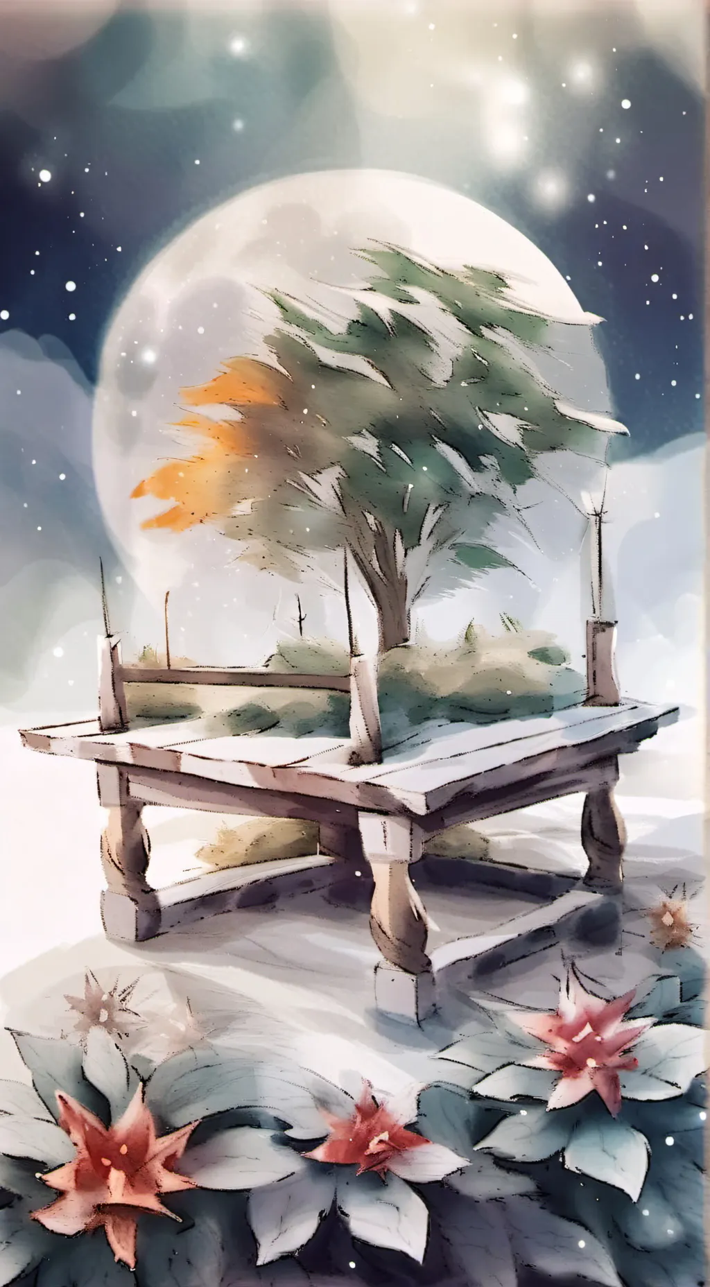 ai character: astro date background