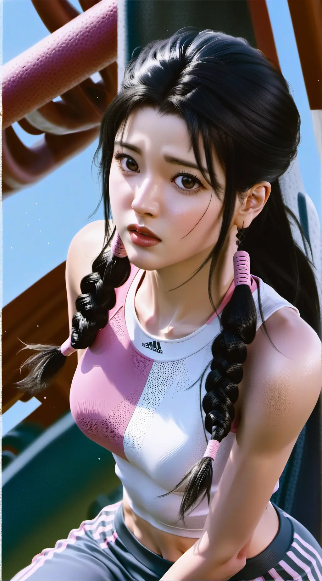 ai character: Amysan  background