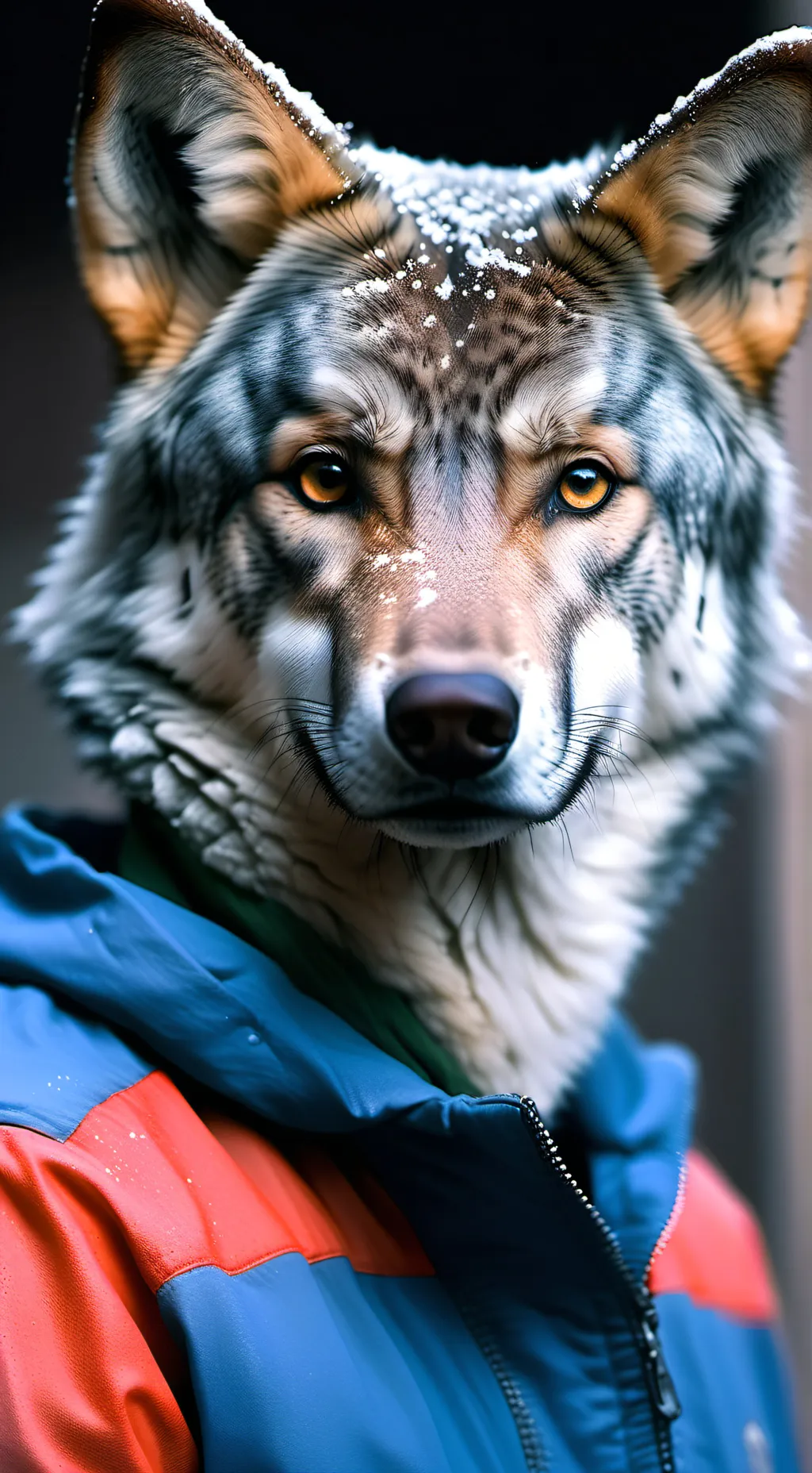 ai character: Wolf background