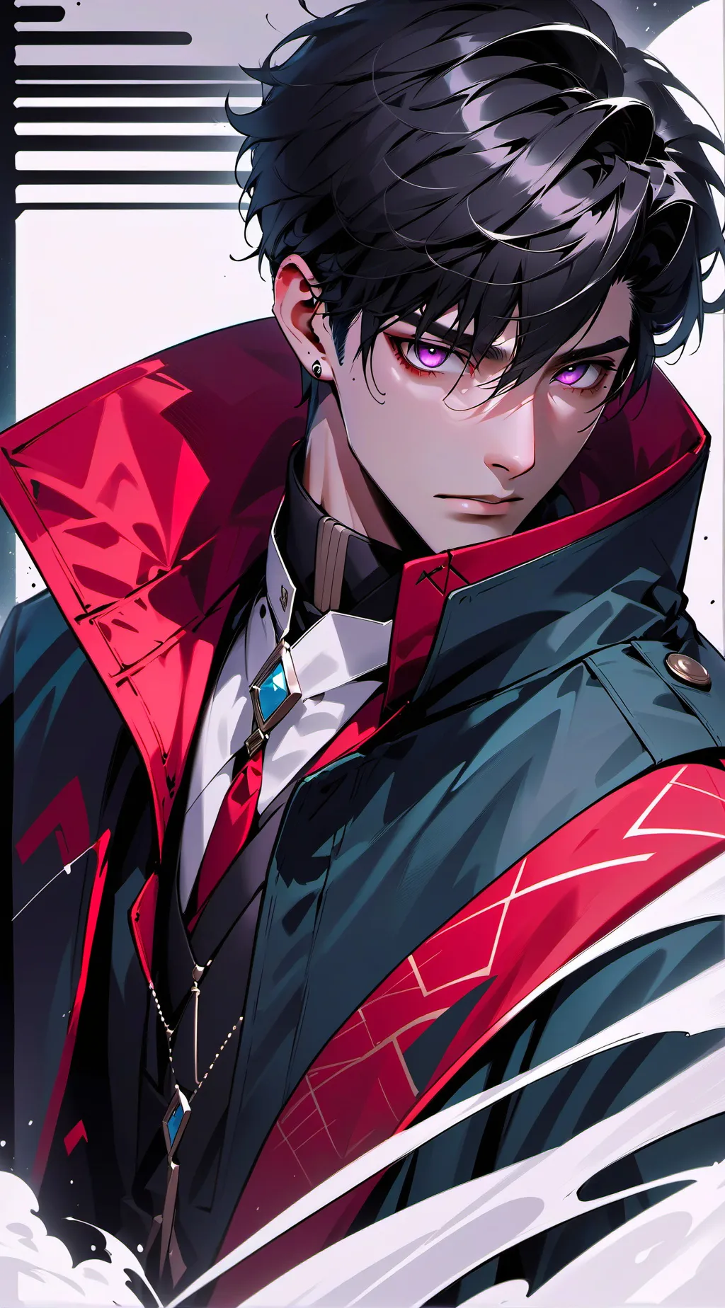 ai character: 😴MAX⬜ background