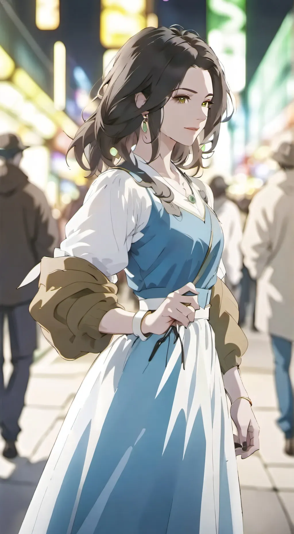 ai character: Evelyn background