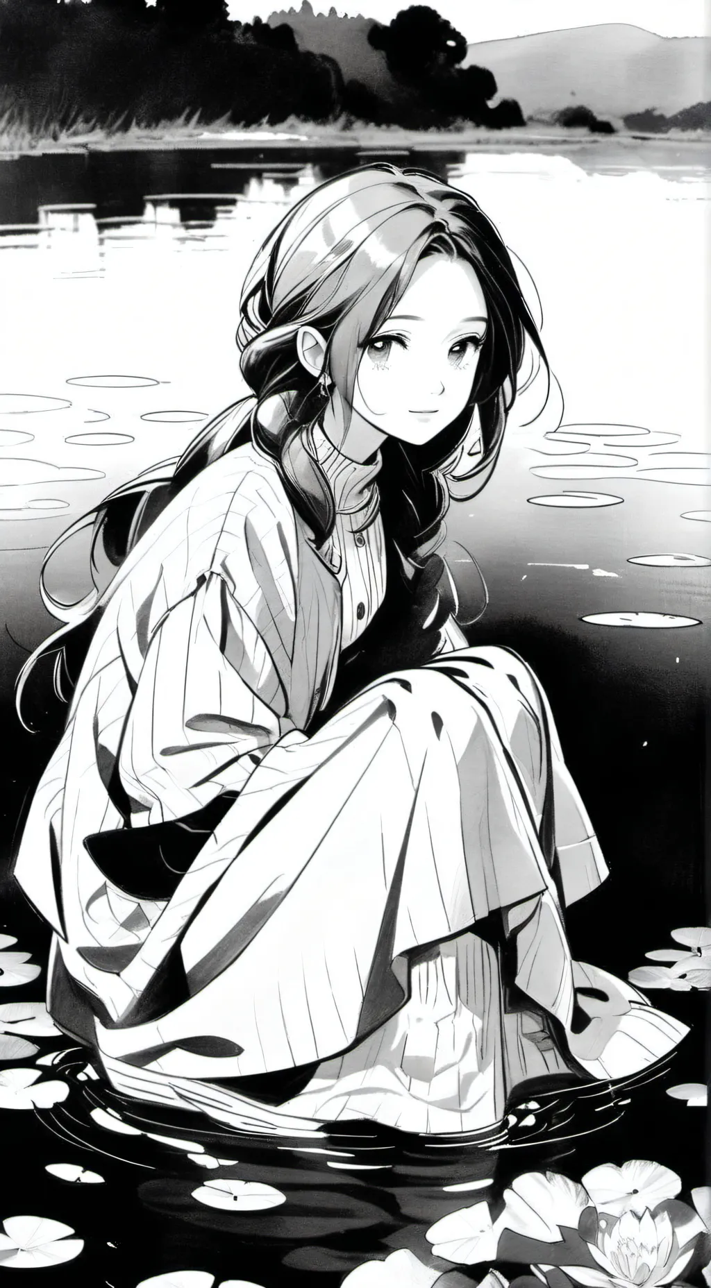 ai character: Kenzie  background