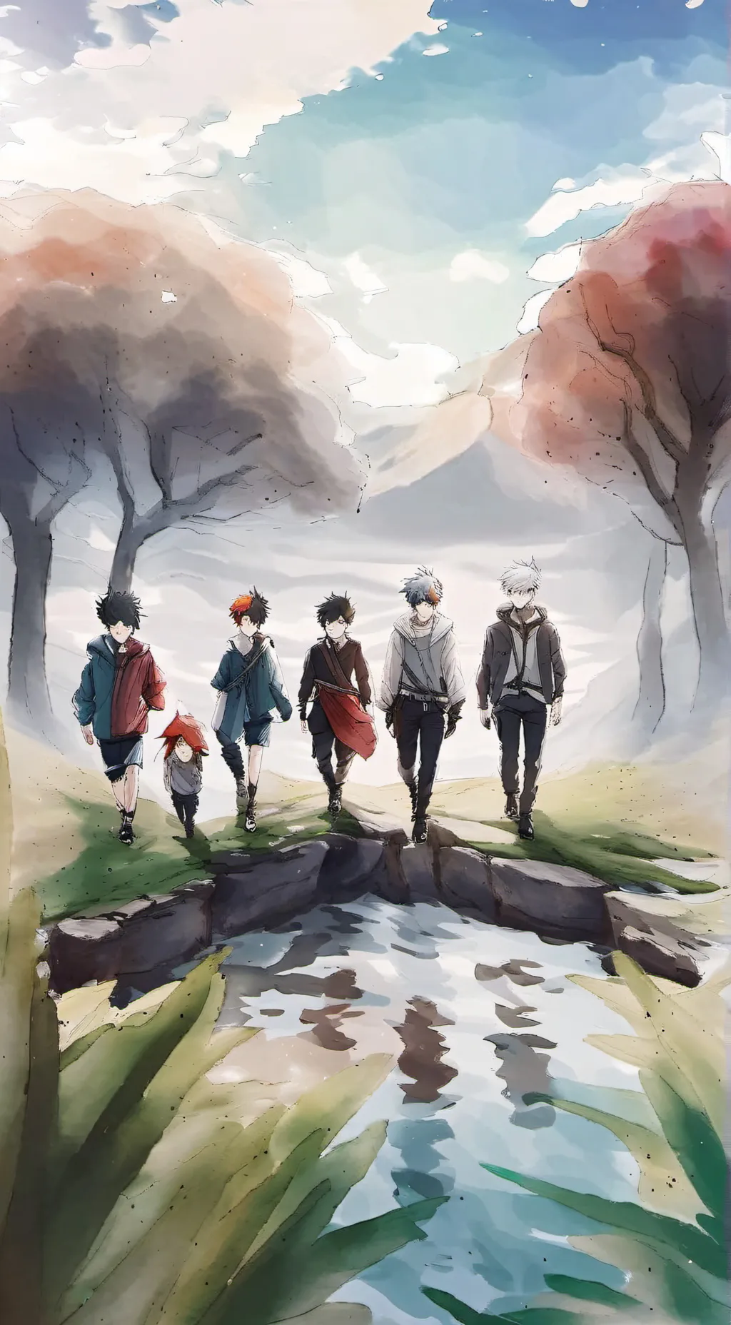 ai character: luki.Mateus.cauam. background