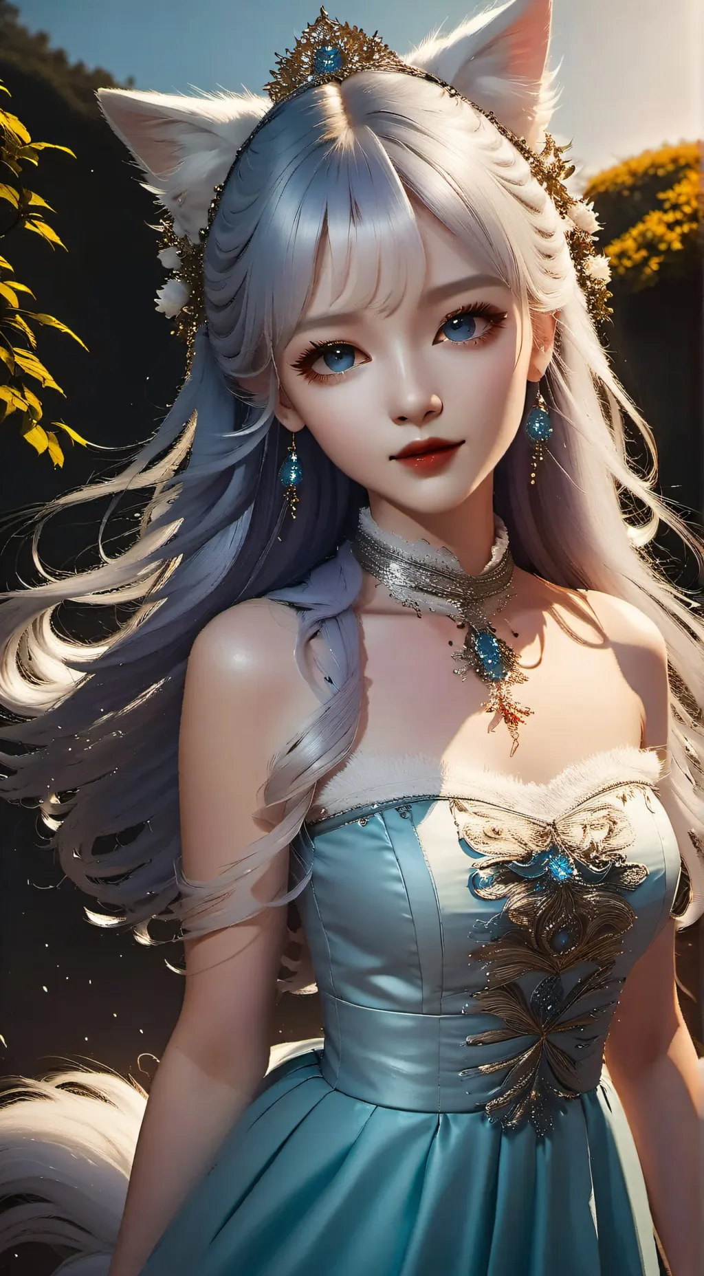 ai character: Talking Angela background