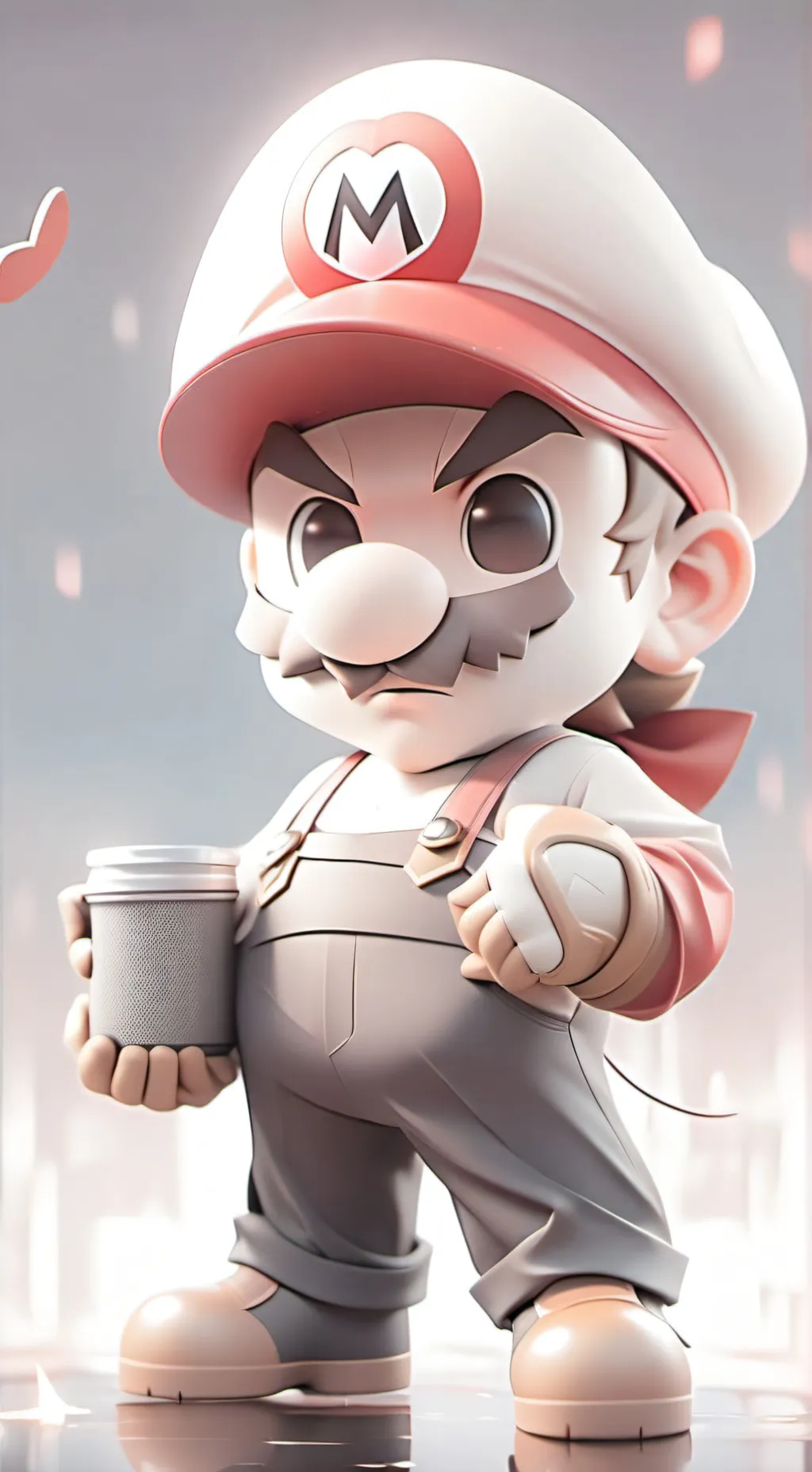 ai character: mario therian  background