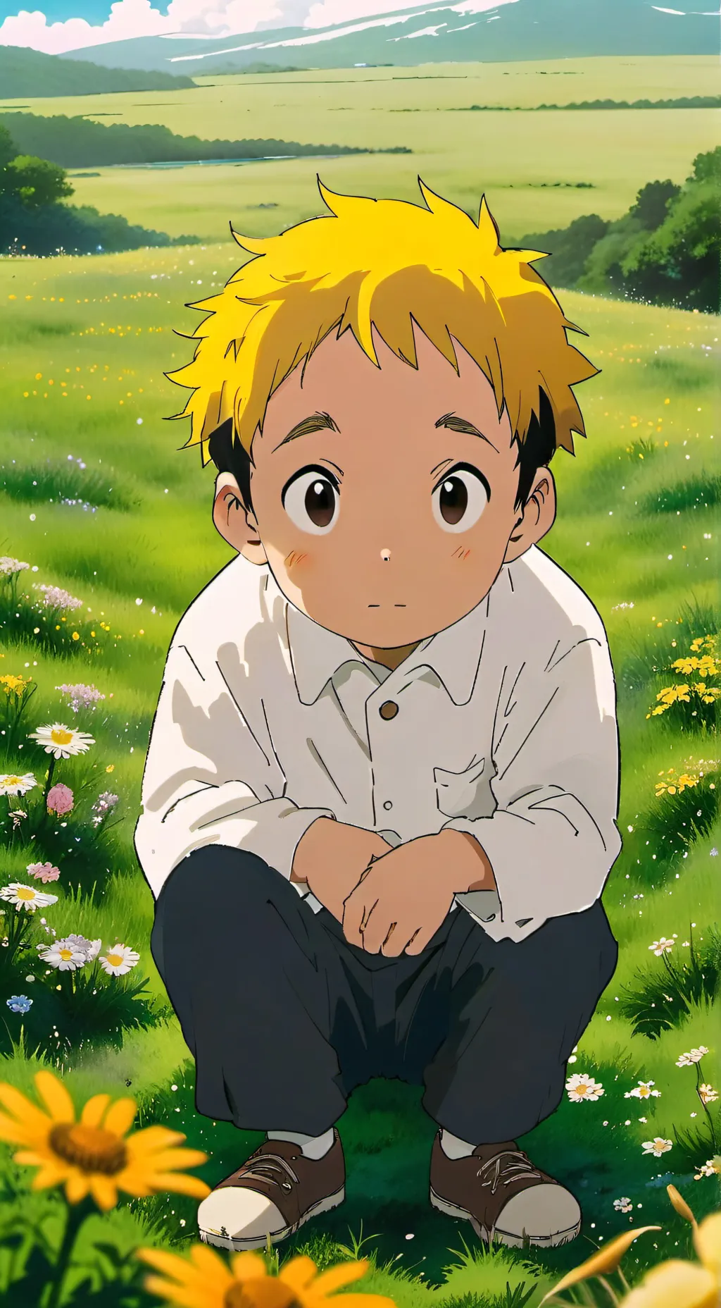 ai character: Collin background