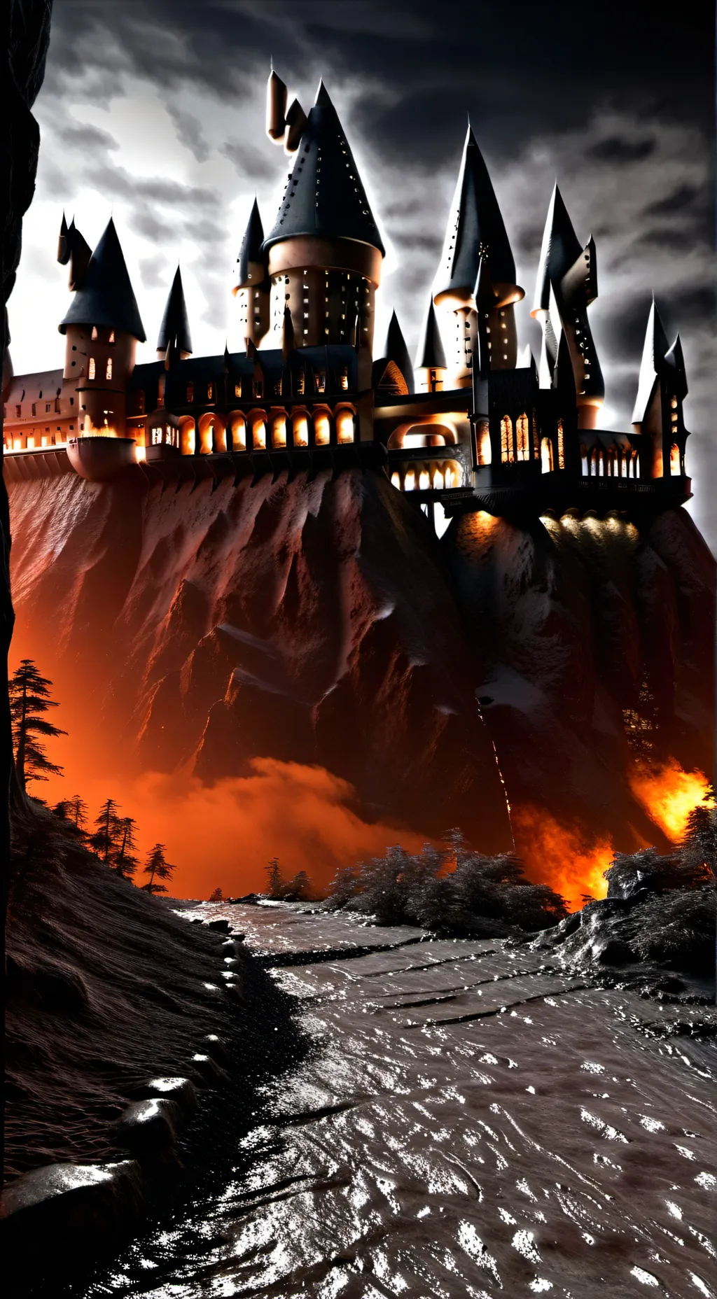 ai character: Voldemort  background