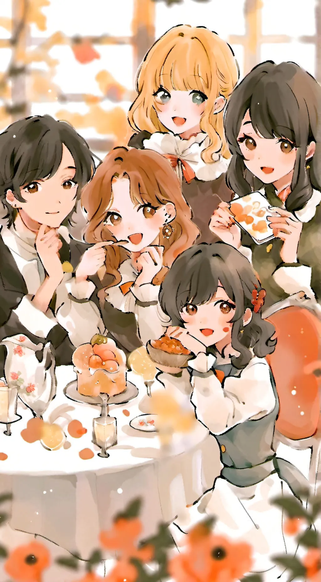 ai character: Phantom shiikou-X  background