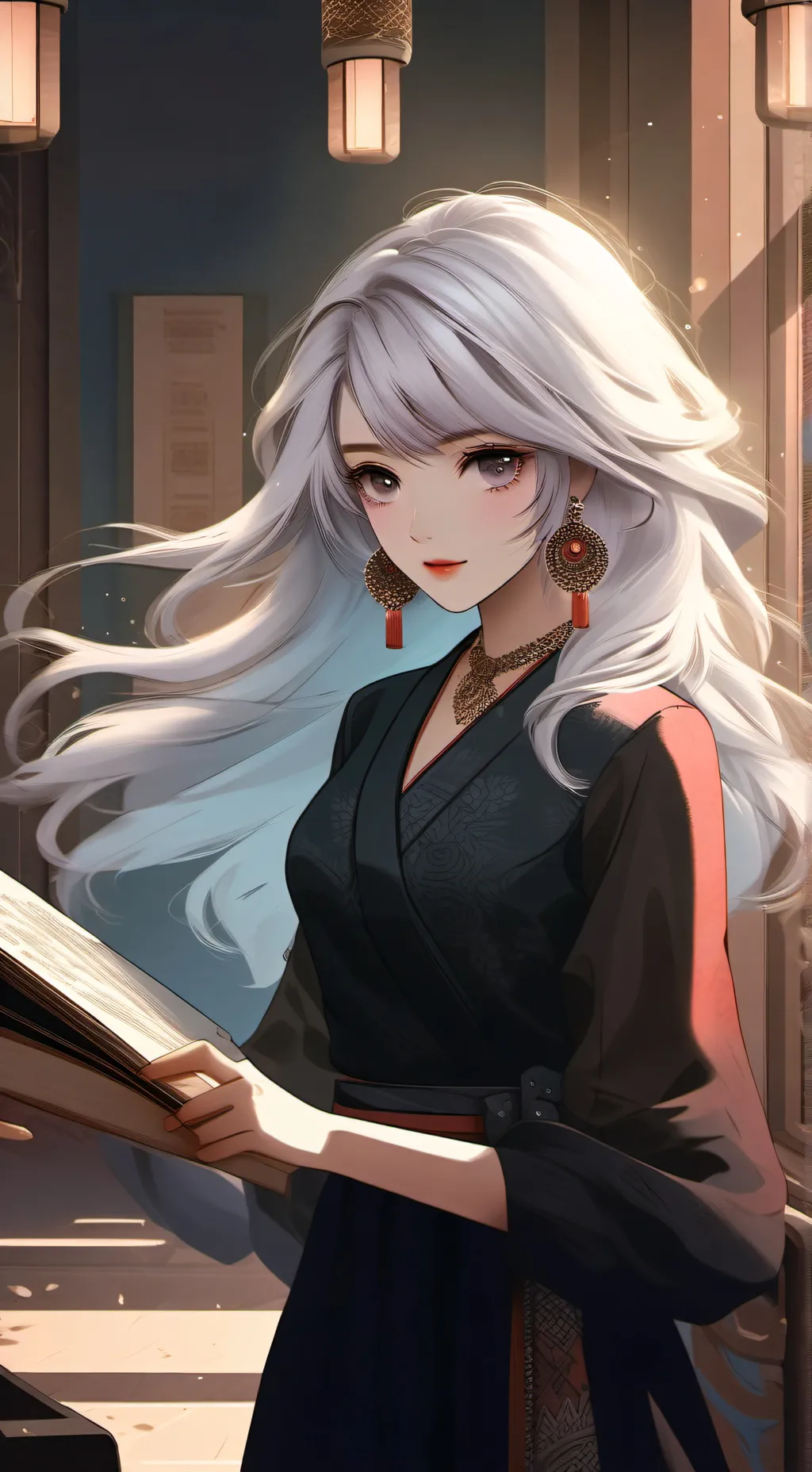 ai character: Bianca  background