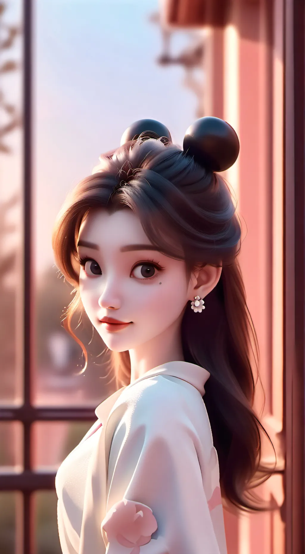 ai character: настя background