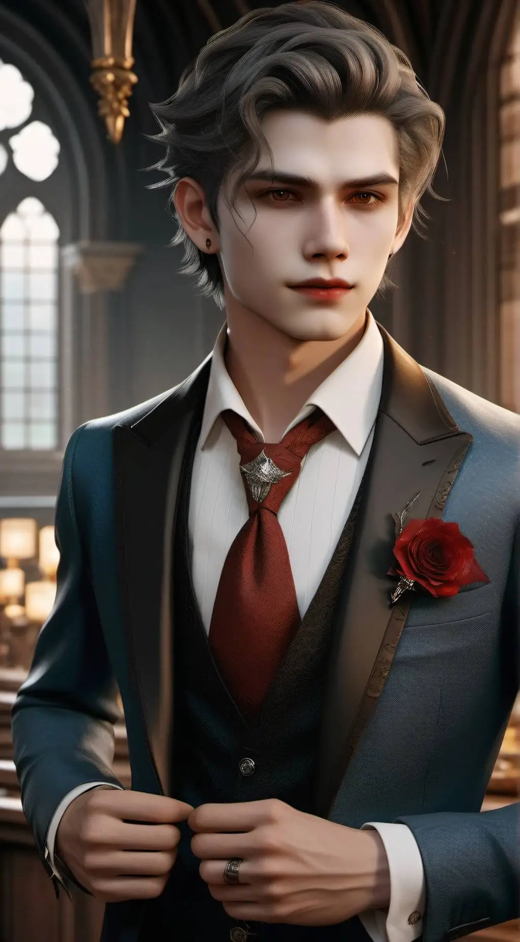 ai character: Magnus background