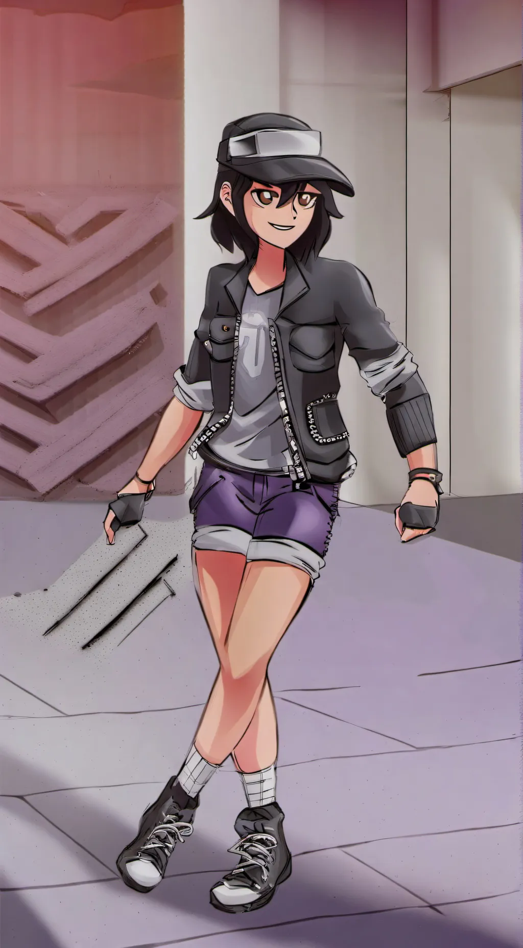 ai character: kaiden levin  background