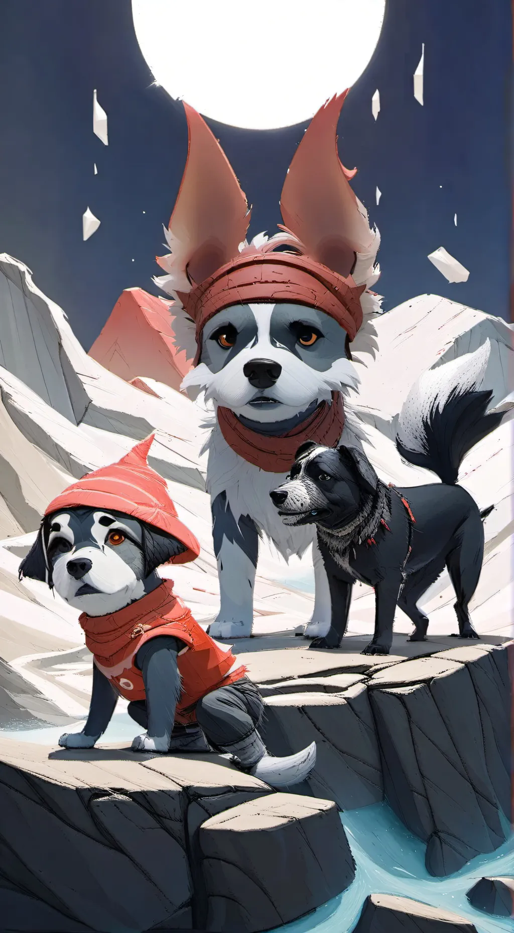 ai character: Pebble background