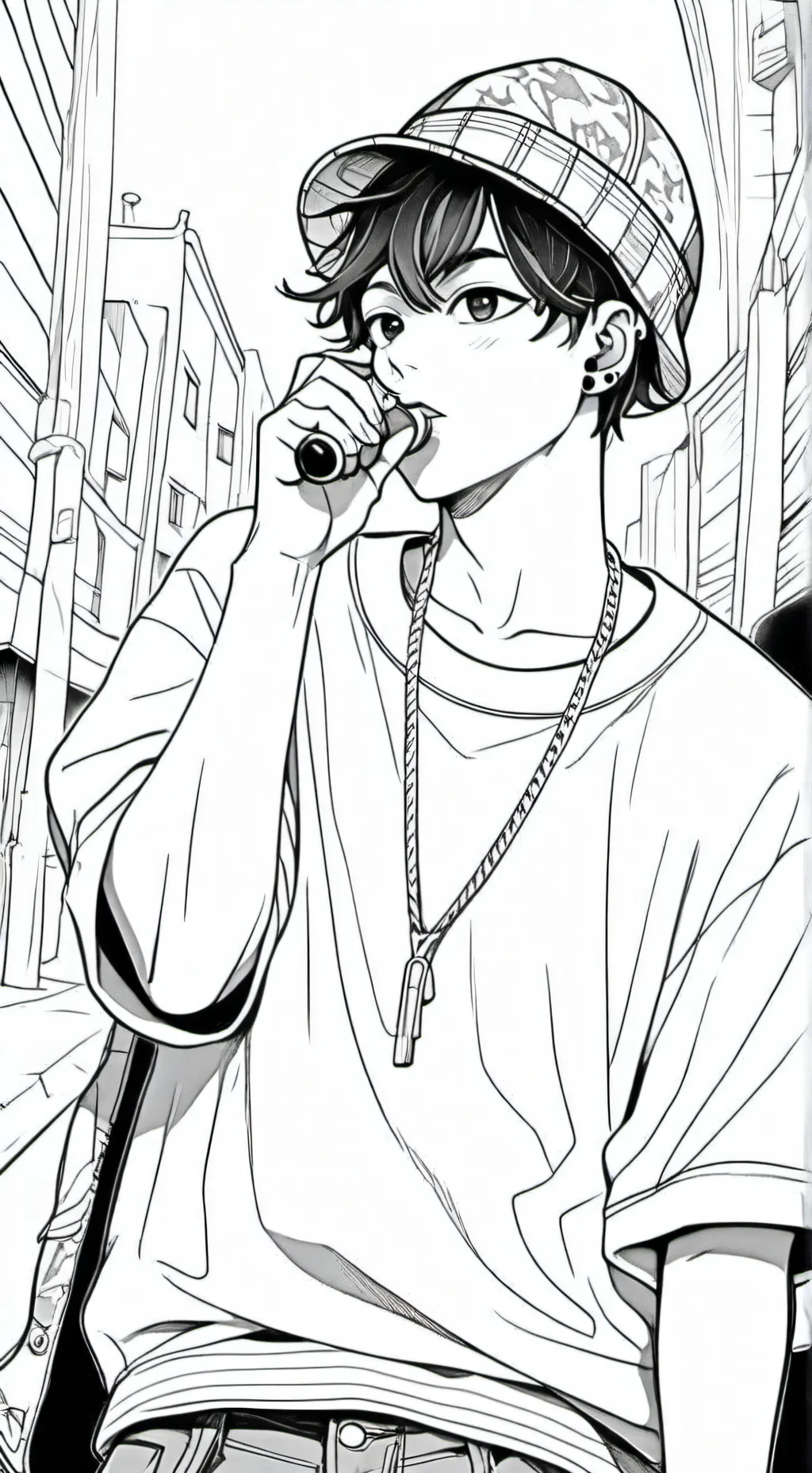 ai character: César  background