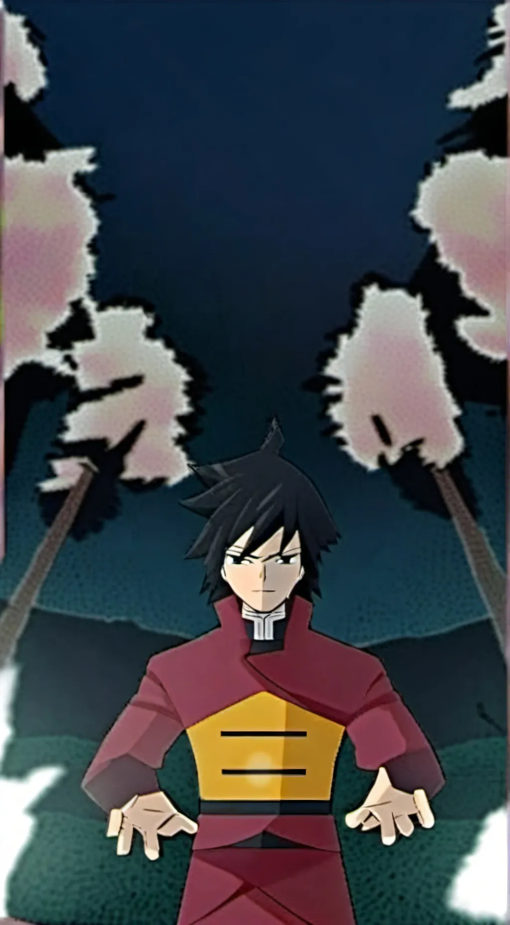 ai character: NUOVO HASHIRA background