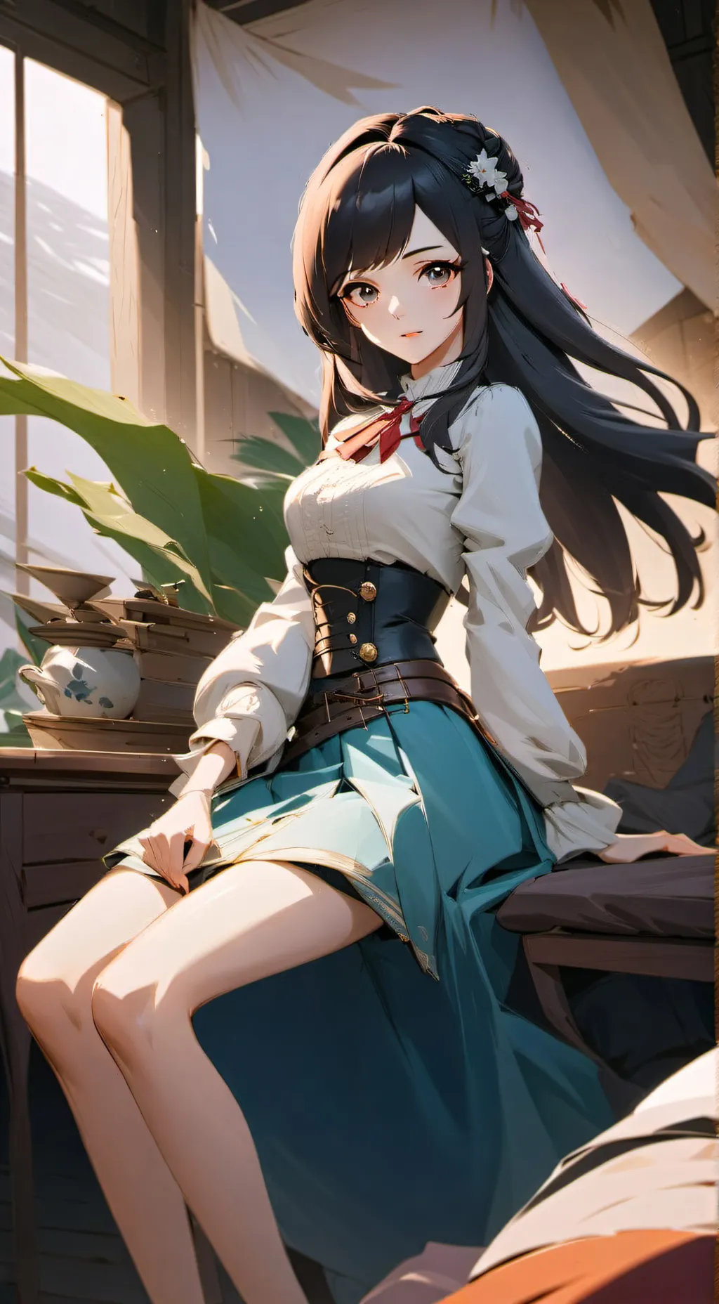 ai character: Lise background