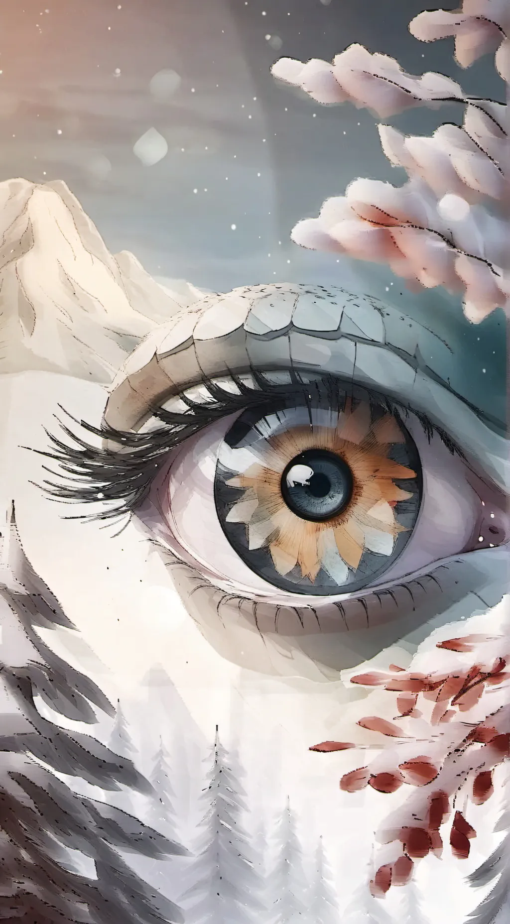 ai character: DREAMCORE background