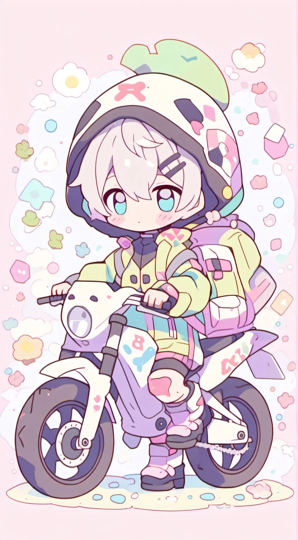 ai character: mha death of ema background