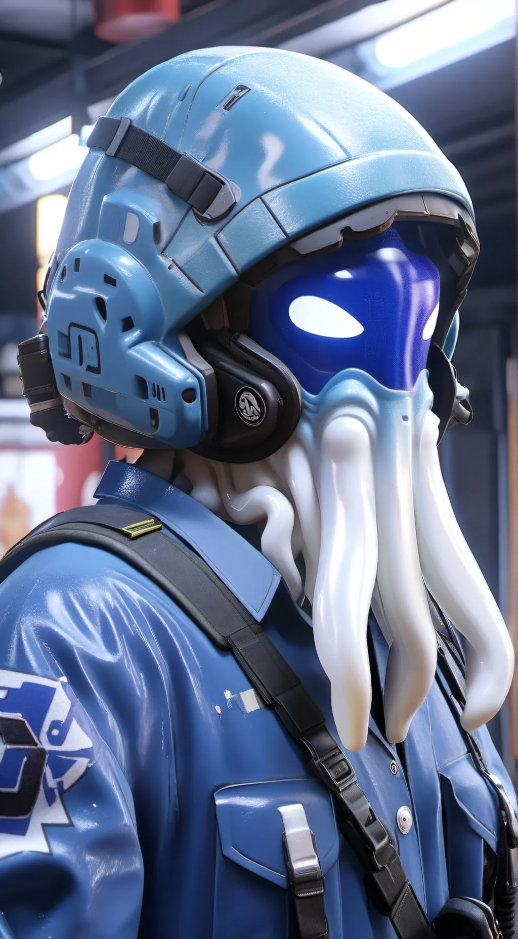 ai character:  Juego Del Calamar background