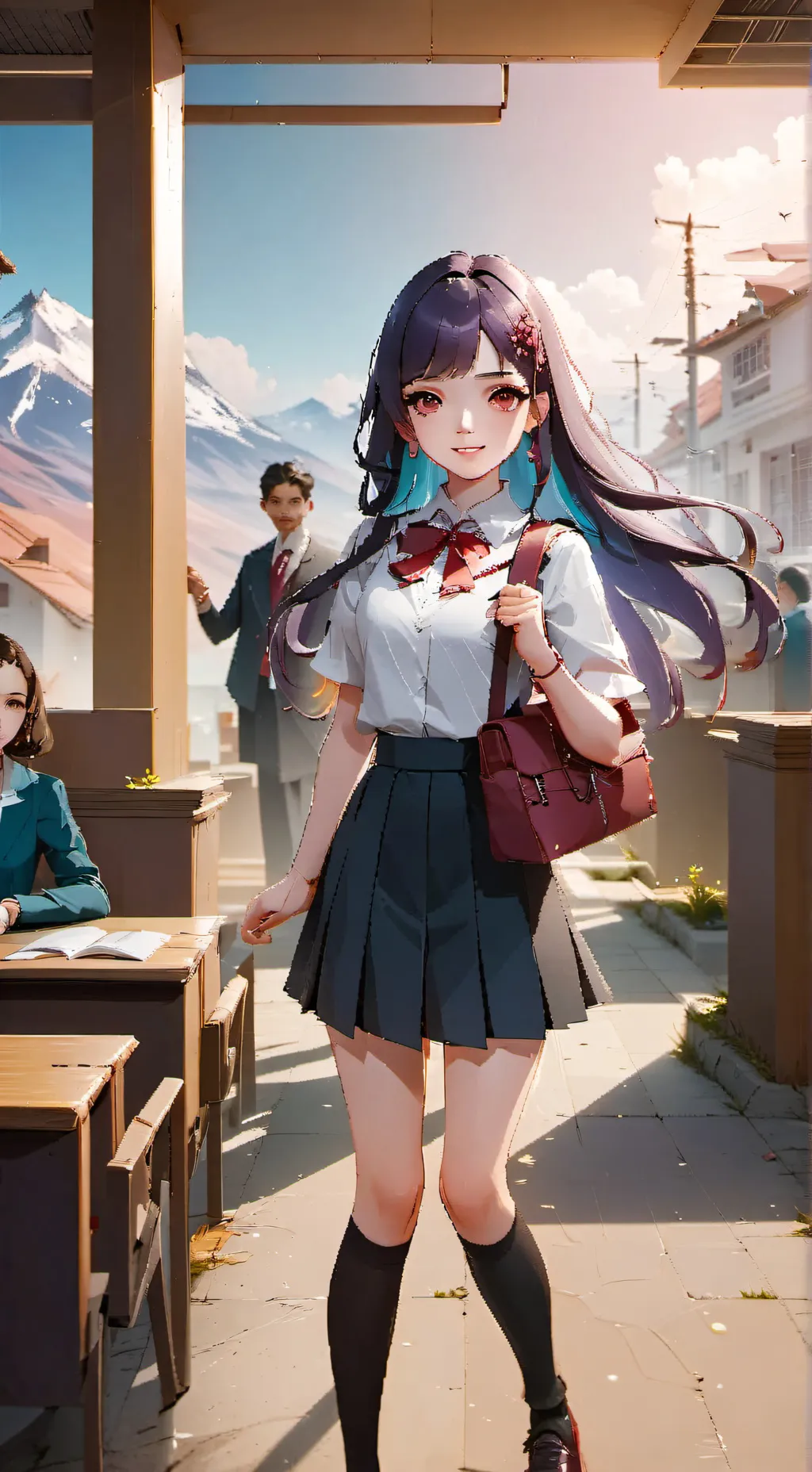 ai character: Daniela background