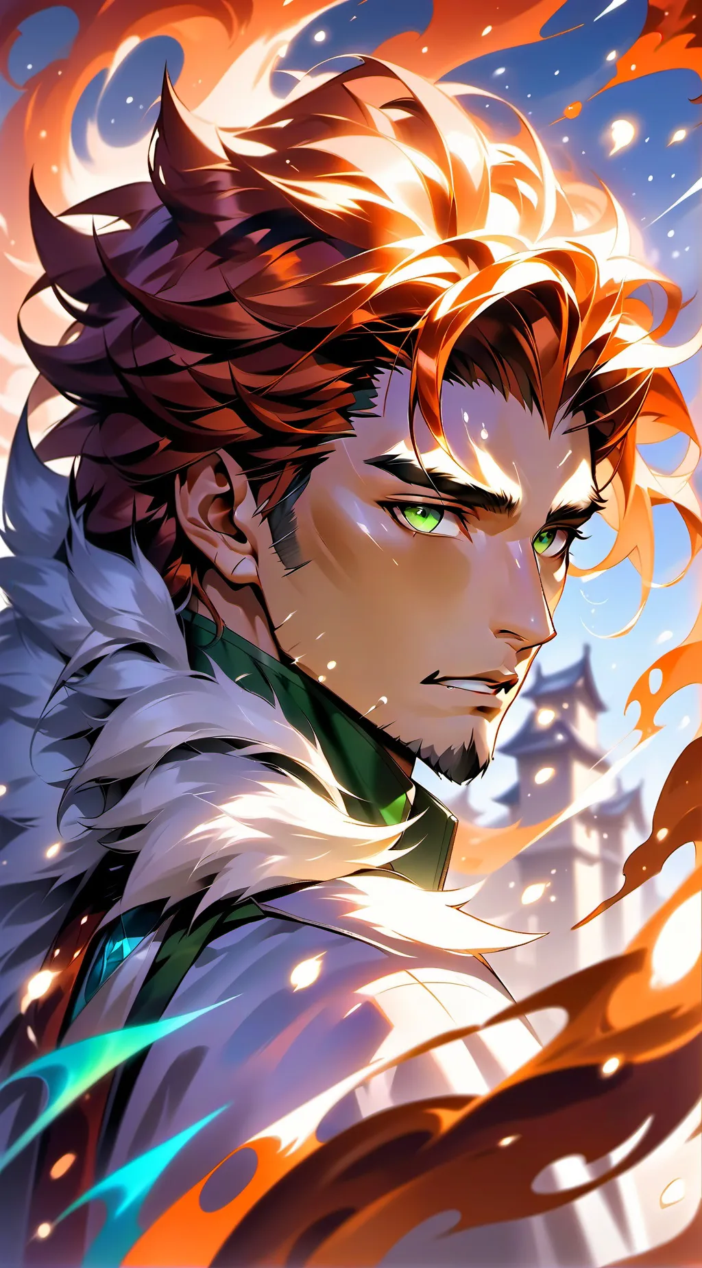 ai character: Michael  background