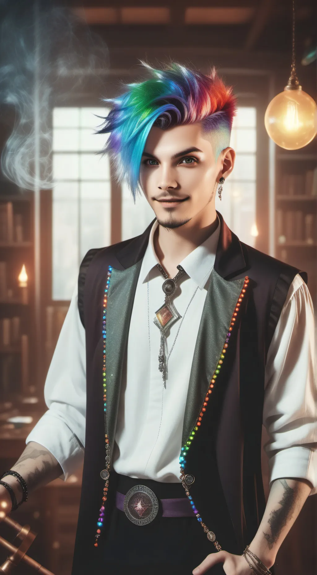 ai character: Zephyr Bliss background