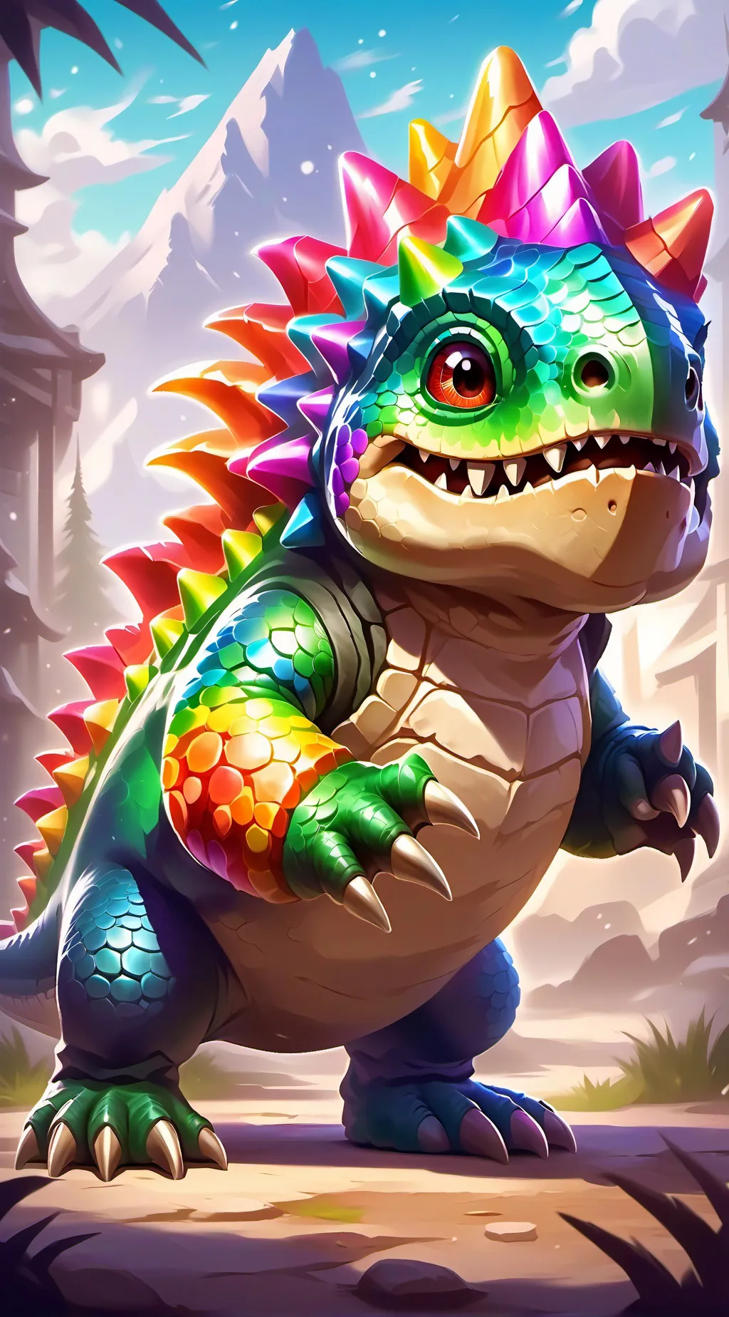 ai character: °~Pianosaurus~° background