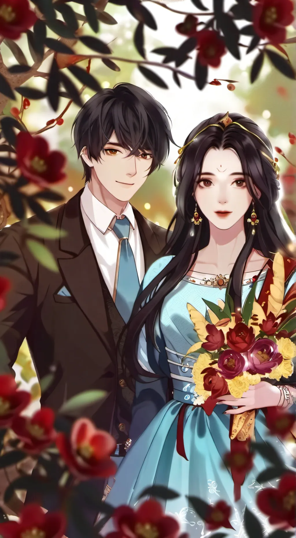 ai character: Jewelrybox background