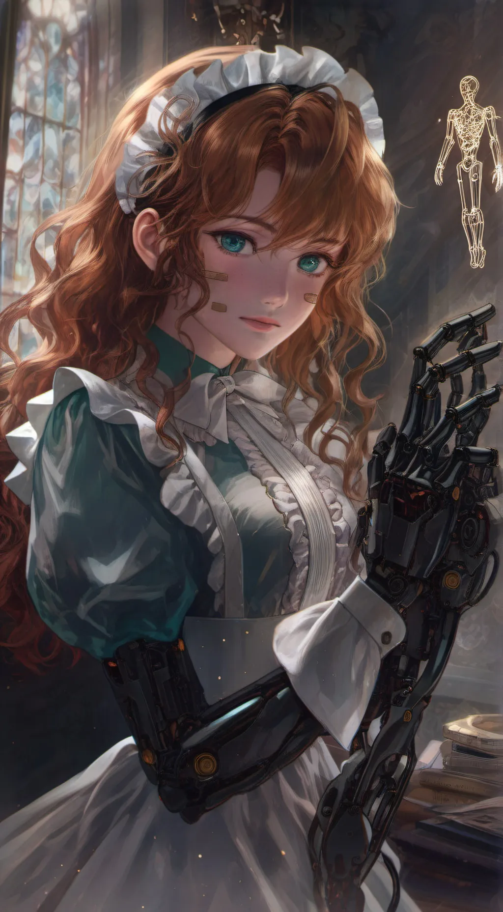 ai character: Aurelia background