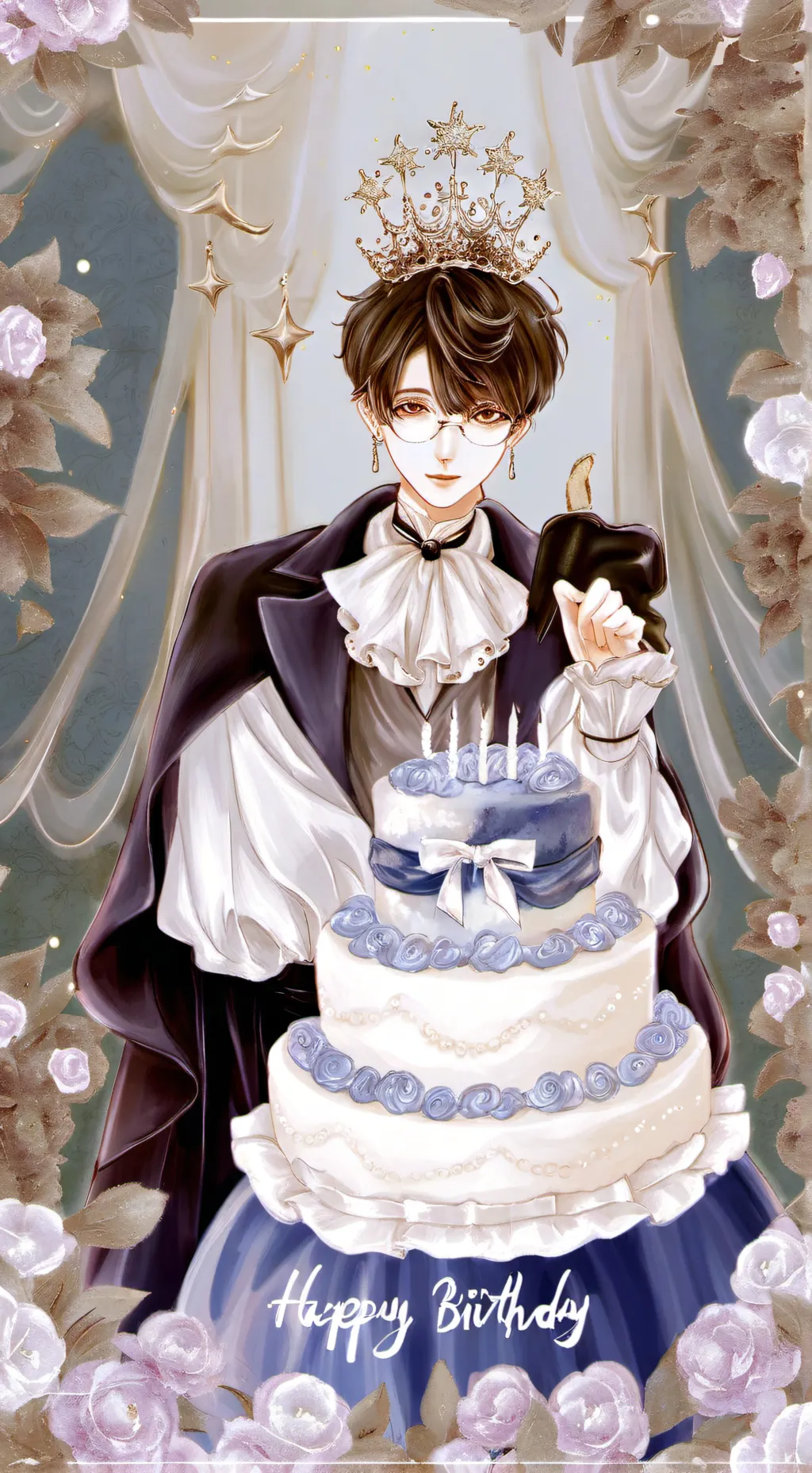 ai character: ENHYPEN bday prank background