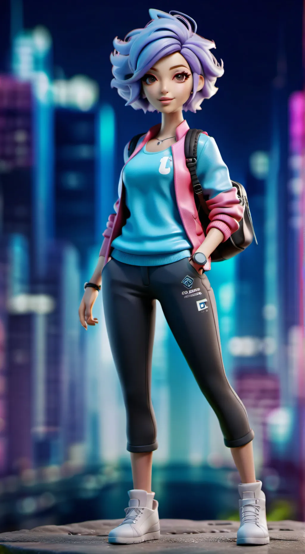 ai character: Gender swap shirt  background