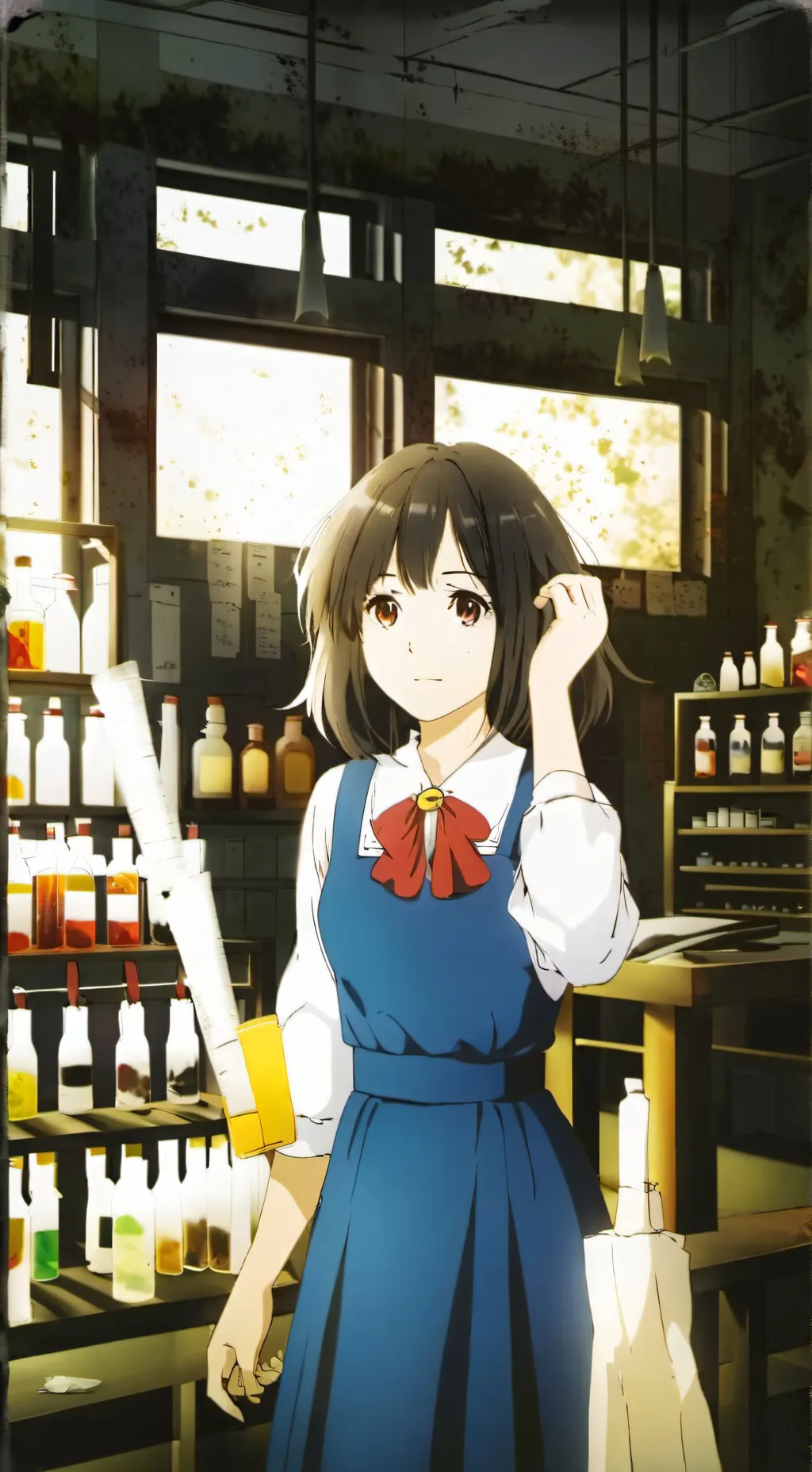 ai character: Haruka background