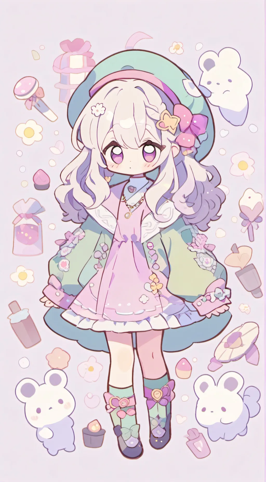 ai character: mha background