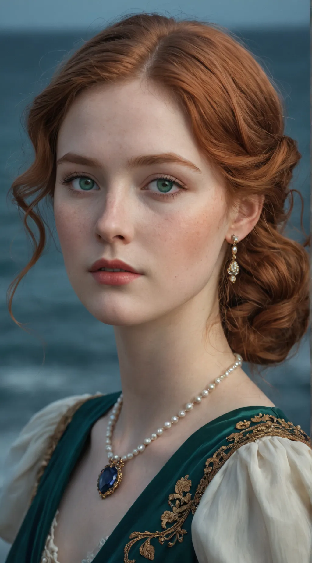 ai character: Rose DeWitt Bukater background