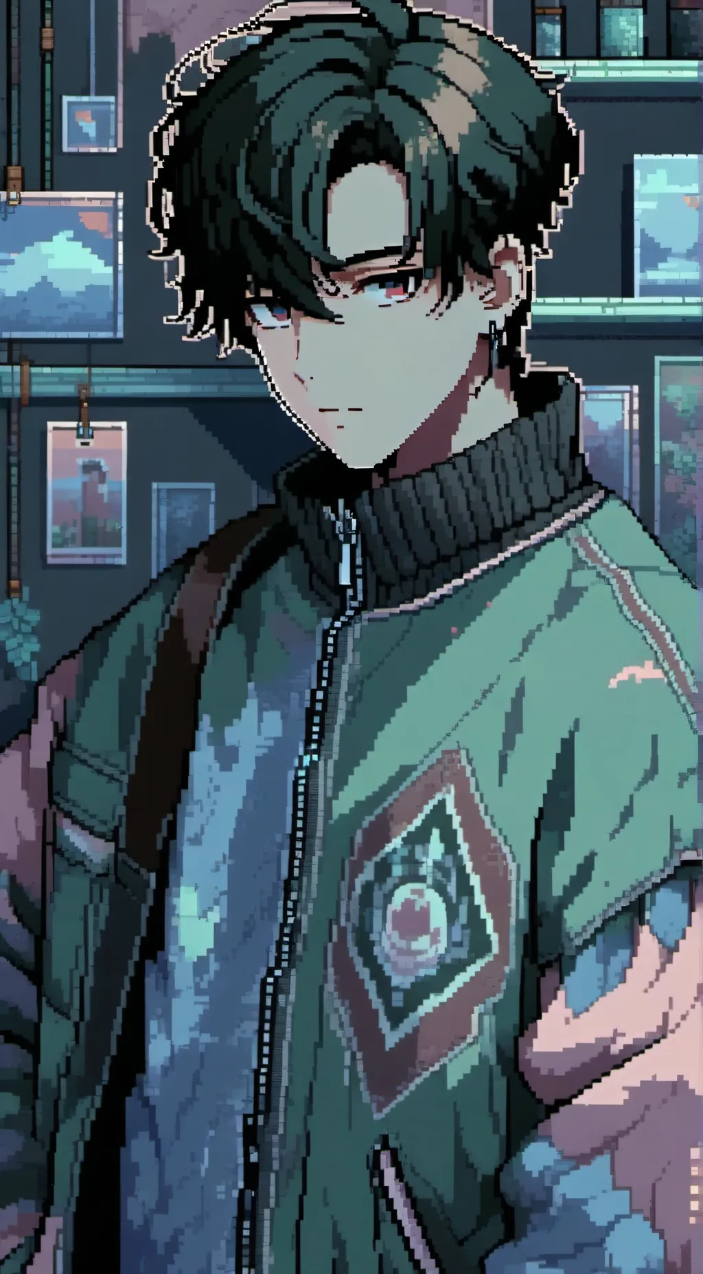 ai character: saraos  background