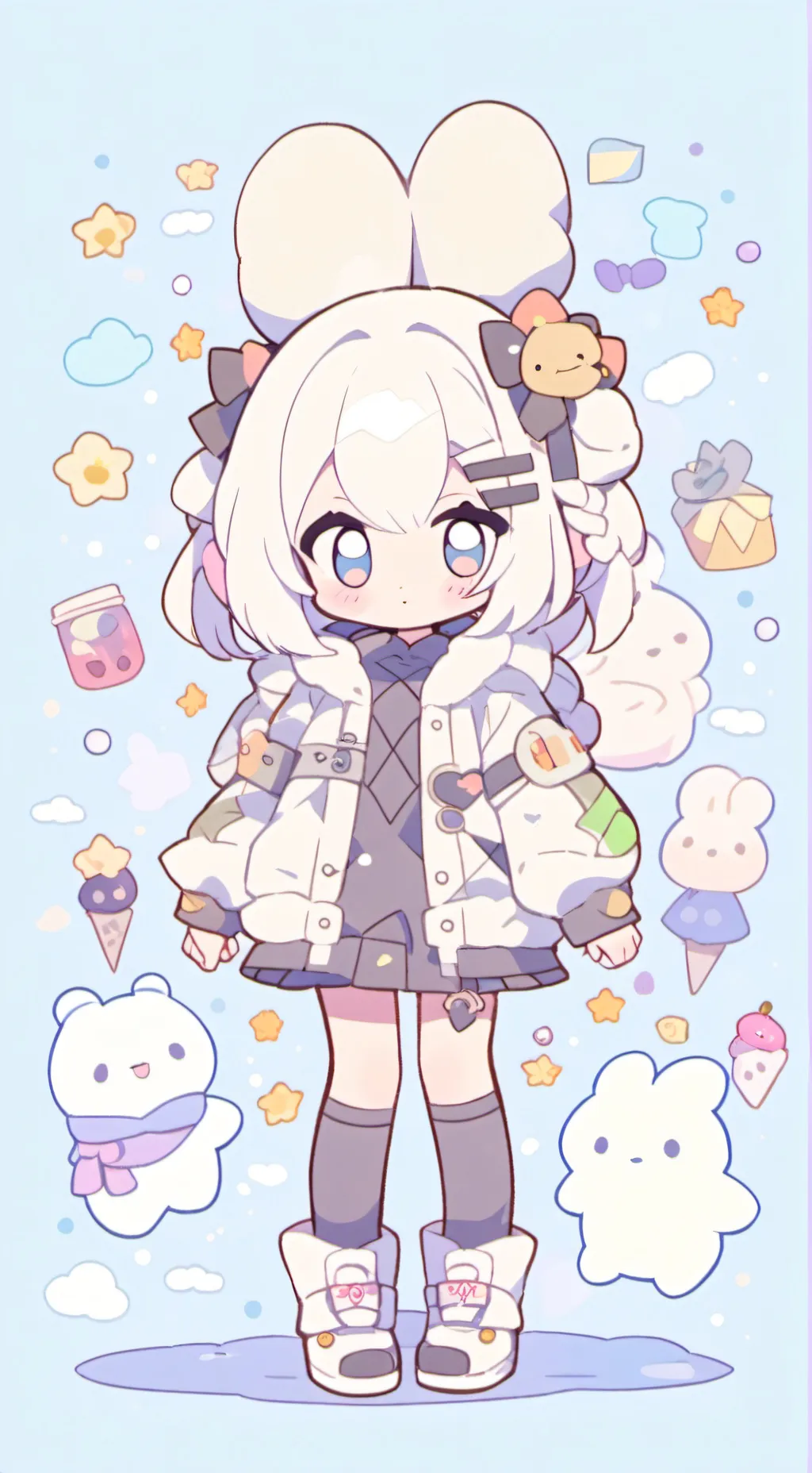 ai character: Назови  background