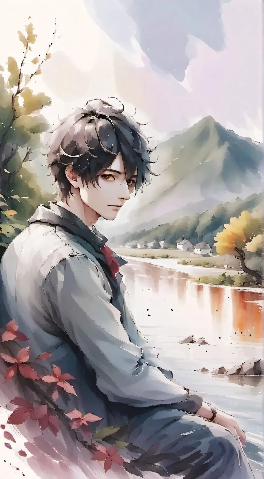 ai character: Hwang in-ho  background