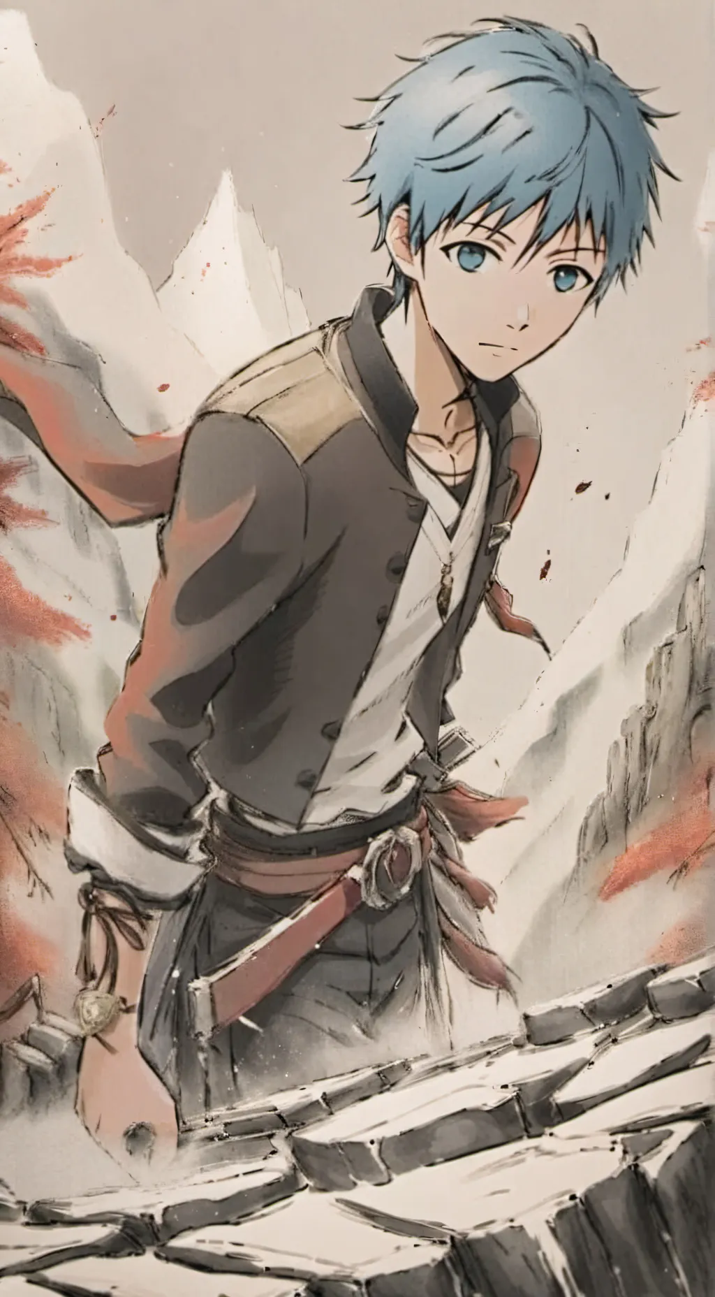 ai character: Kuroko basketball background